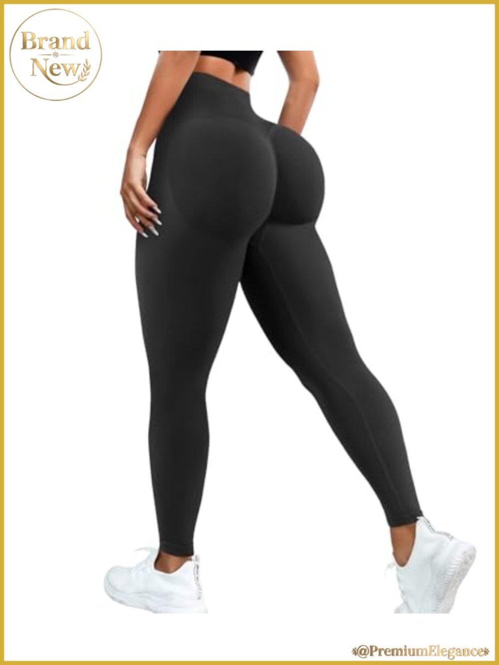 Women's Scrunch Butt Lifting Compression Leggings Seamless High Waist Gym Yoga